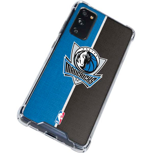 NBA Dallas Mavericks Canvas Galaxy S20 FE Clear Case